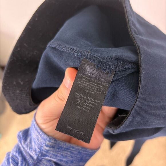 Rag & Bone High Waisted Blue Skinny Leg Dress Pants Size 4 - Picture 9 of 9